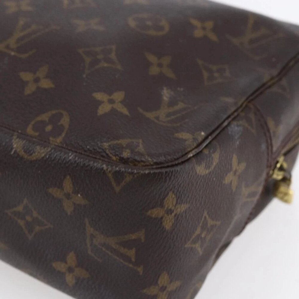 LOUIS VUITTON Monogram Trousse Toilette 28 Clutch Bag M47522 LV Auth 151986 - Picture 10 of 16